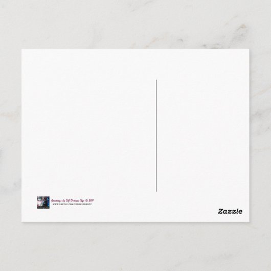 St. Patrick Irish Blessings Digital Art Briefkaart (Achterkant)