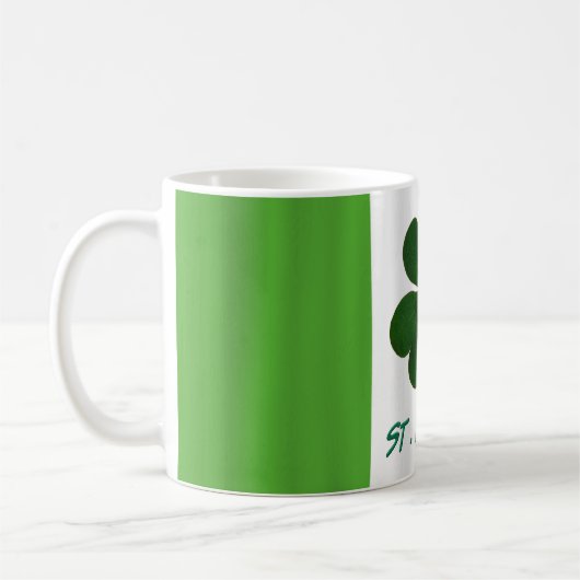 St. Patrick Irish Flag Shamrock Clover Mok Ierland (Links)