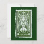 St. Patrick Irish Postage Stamp (Voorkant)
