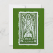 St. Patrick Irish Postage Stamp (Voorkant)