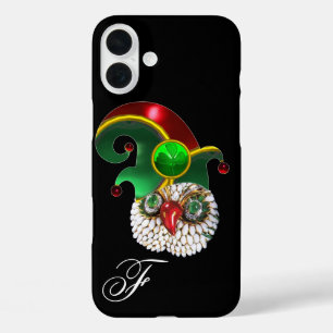 ST PATRICK JEWEL OWL EN ELF PET MET SHAMROCK iPhone 16 PLUS HOESJE