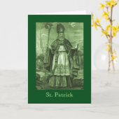 St. Patrick Kaart (Gele Bloem)