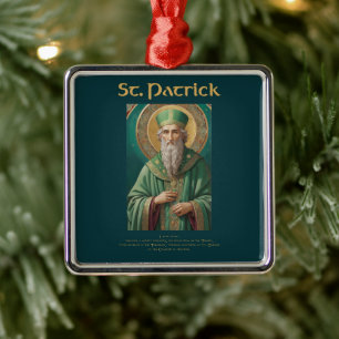 St Patrick Katholiek Kerst Ornament
