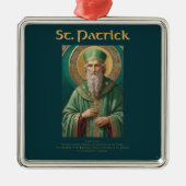 St Patrick Katholiek Kerst Ornament (Voorkant)