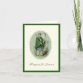 St. Patrick katholieke Irish Celtic Cross condolen Bedankkaart (Voorkant)