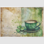 St. Patrick Koffie Gaelic Groene Fusion Tissuepapier (Voorkant)