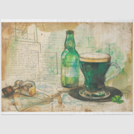 St. Patrick Koffie Mocha Magic Ierse Charms Tissuepapier