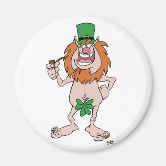 St Patrick Leprechaun (en Shamrock) Koelkast magne Magneet