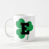 St Patrick Letter E Alphabet Koffiemok (Links)