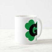 St Patrick Letter G Alphabet Koffiemok (Voorkant rechts)