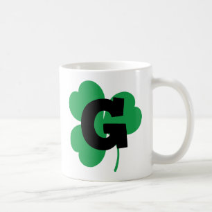 St Patrick Letter G Alphabet Koffiemok