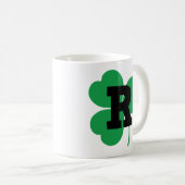 St Patrick Letter R Alphabet Koffiemok (Voorkant rechts)