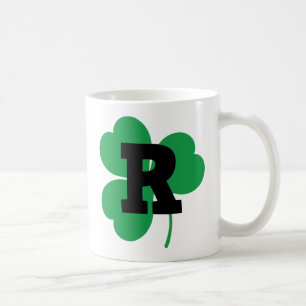 St Patrick Letter R Alphabet Koffiemok