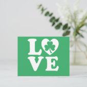 St Patrick Love Briefkaart (Staand voorkant)