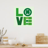 St. Patrick Love Poster (Keuken)
