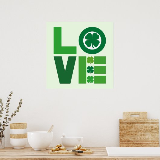 St. Patrick Love Poster (Keuken)