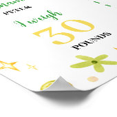 St. Patrick Lucky Een Verjaardag Milestone Poster (Hoek)