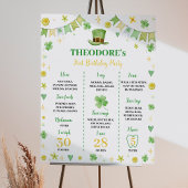 St. Patrick Lucky Een Verjaardag Milestone Poster