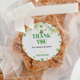 St. Patrick Lucky Een Verjaardag Sticker Labels