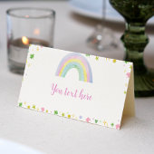 St. Patrick Lucky One Place Card Verjaardagsfeest Plaatskaartje