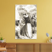 St. Patrick markeert het schild van Connal met het Canvas Afdruk (Insitu (Woonkamer))