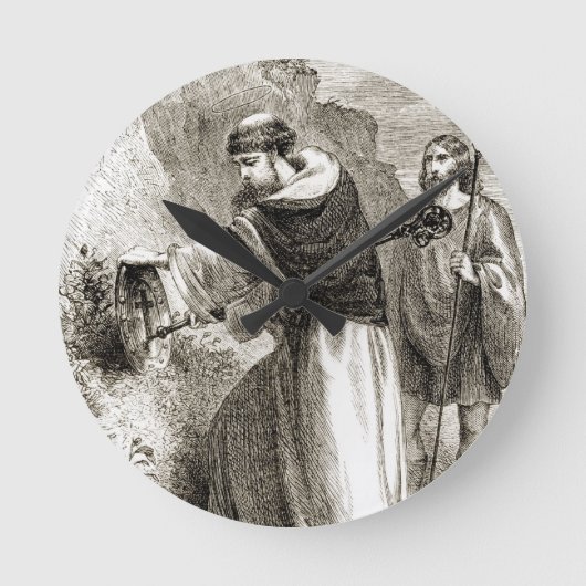 St. Patrick markeert het schild van Connal met het Ronde Klok (Voorkant)