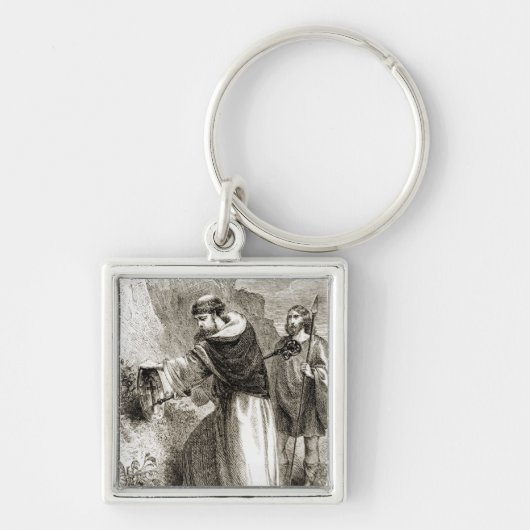 St. Patrick markeert het schild van Connal met het Sleutelhanger (Voorkant)