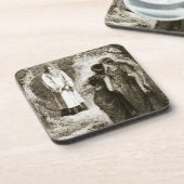 St. Patrick met maagden in het bos van Fochlut, Drankjes Onderzetter (Linkerzijde)