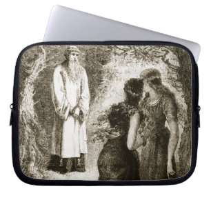 St. Patrick met maagden in het bos van Fochlut, Laptop Sleeve