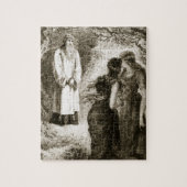 St. Patrick met maagden in het bos van Fochlut, Legpuzzel (Verticaal)