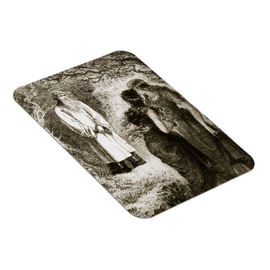 St. Patrick met maagden in het bos van Fochlut, Magneet (Rechterzijde)