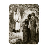 St. Patrick met maagden in het bos van Fochlut, Magneet (Verticaal)