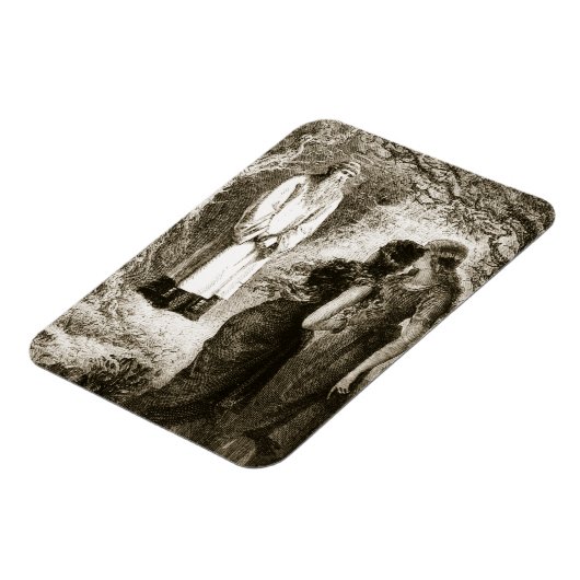 St. Patrick met maagden in het bos van Fochlut, Magneet (Linkerzijde)