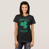 St Patrick Mum Mom's Lucky Charm   for mom T-shirt (Voorkant volledig)