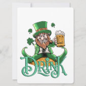 ST PATRICK ONTWERP FEESTDAGENKAART (Voorkant)
