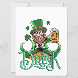 ST PATRICK ONTWERP FEESTDAGENKAART
