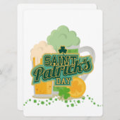 ST PATRICK ONTWERP FEESTDAGENKAART (Voorkant / Achterkant)