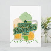 ST PATRICK ONTWERP FEESTDAGENKAART (Staand voorkant)