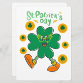 ST PATRICK ONTWERP FEESTDAGENKAART (Voorkant / Achterkant)