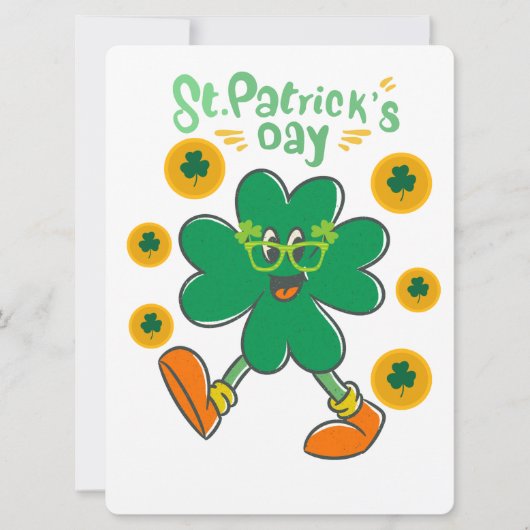 ST PATRICK ONTWERP FEESTDAGENKAART (Voorkant)