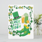 ST PATRICK ONTWERP FEESTDAGENKAART (Staand voorkant)