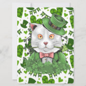 ST PATRICK ONTWERP  FEESTDAGENKAART (Voorkant)