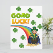 ST PATRICK ONTWERP  FEESTDAGENKAART (Staand voorkant)