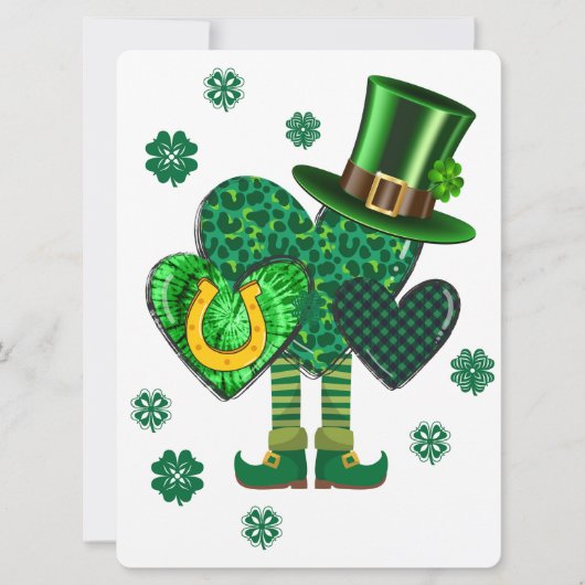 ST PATRICK ONTWERP FEESTDAGENKAART (Voorkant)