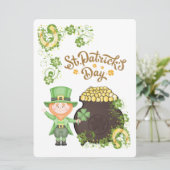 ST PATRICK ONTWERP FEESTDAGENKAART (Staand voorkant)
