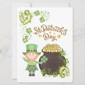 ST PATRICK ONTWERP  FEESTDAGENKAART (Voorkant)