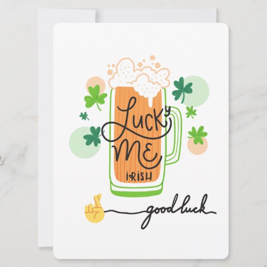 ST PATRICK ONTWERP FEESTDAGENKAART (Voorkant)