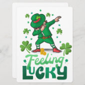 ST PATRICK ONTWERP FEESTDAGENKAART (Voorkant / Achterkant)