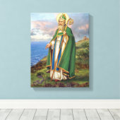 ST PATRICK, PATRON SAINT OF IERLAND. CANVAS AFDRUK (Insitu (Houten vloer))
