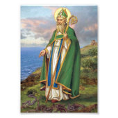 ST PATRICK, PATRON SAINT OF IERLAND. FOTO AFDRUK (Voorkant)